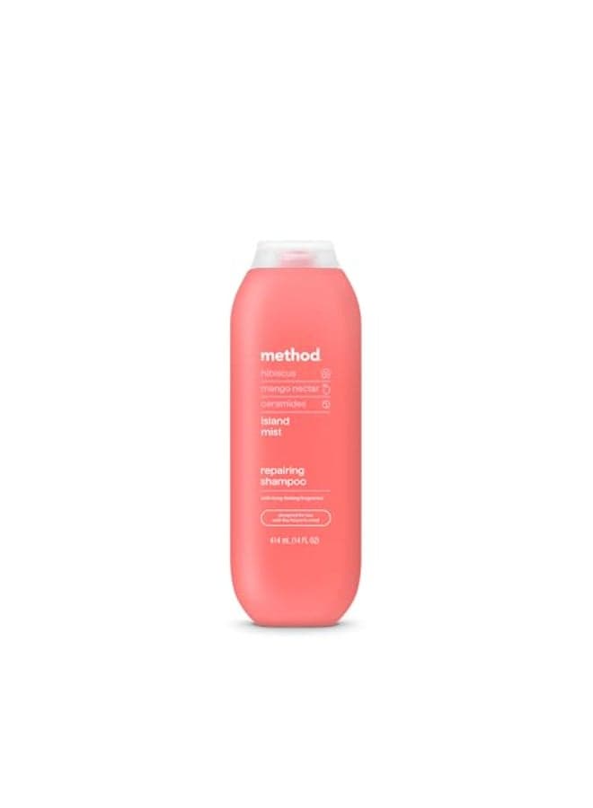 Method Repairing Shampoo Island Mist Hibiscus Mango Nectar Passion Fruit notes 14oz