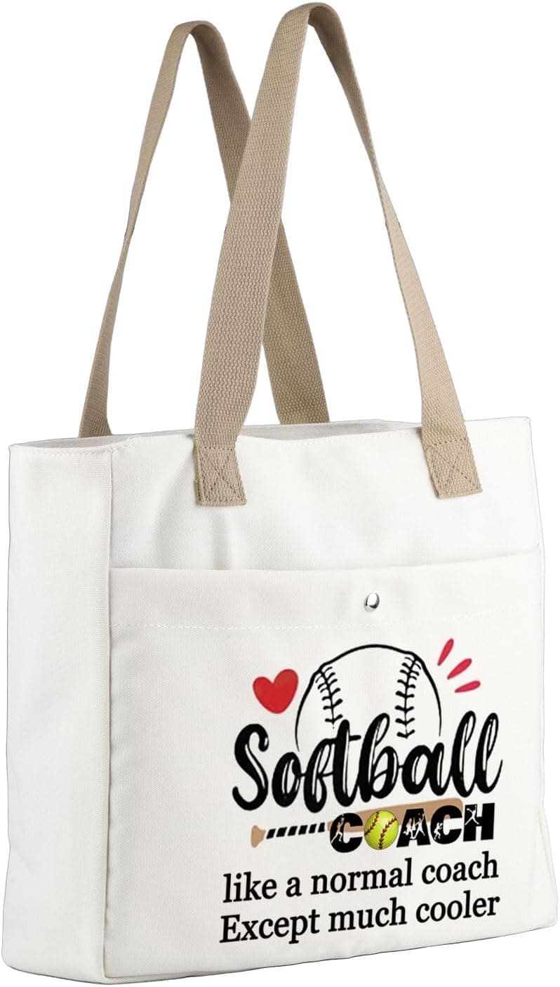 MBMSO Softball Coach Gifts Tote Bag Coach Beach Tote