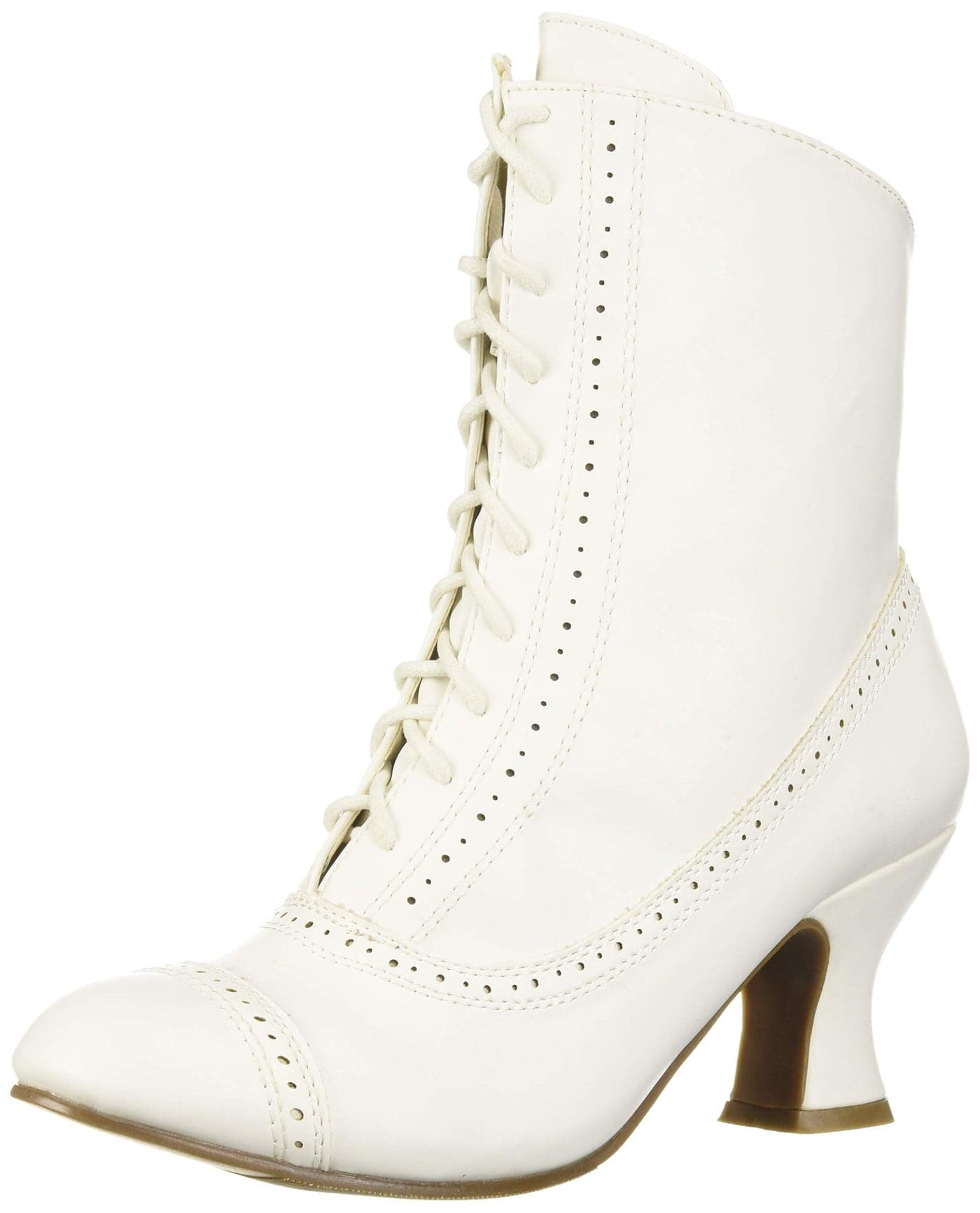 Ellie Shoes Womens 253SARAH Mid Calf Boot White 7 M US