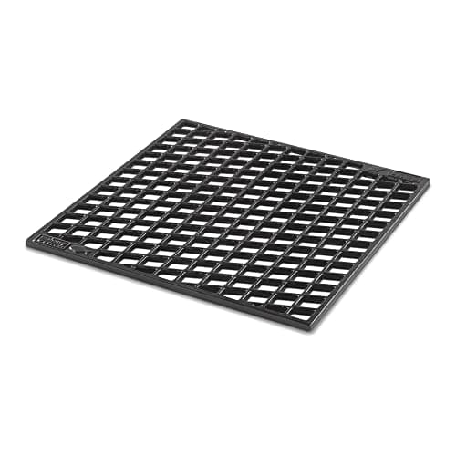 Weber Crafted Dual‑Sided Sear Grate – Porcelain‑Enameled Sear Grate for Steakhouse Sear Marks & Delicate Foods