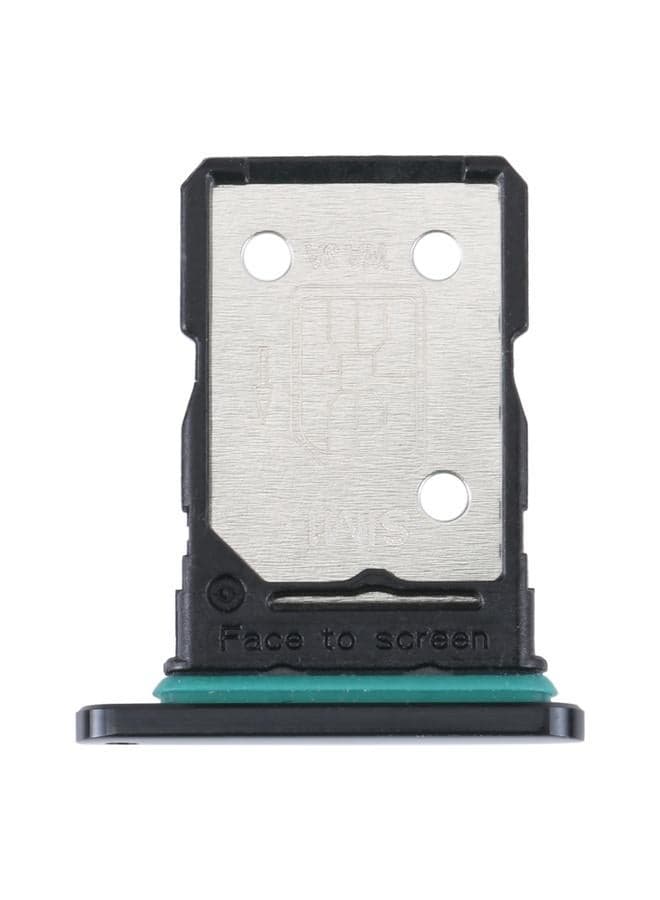 For OPPO Reno5 Pro 5G SIM Card Tray + SIM Card Tray (Black)