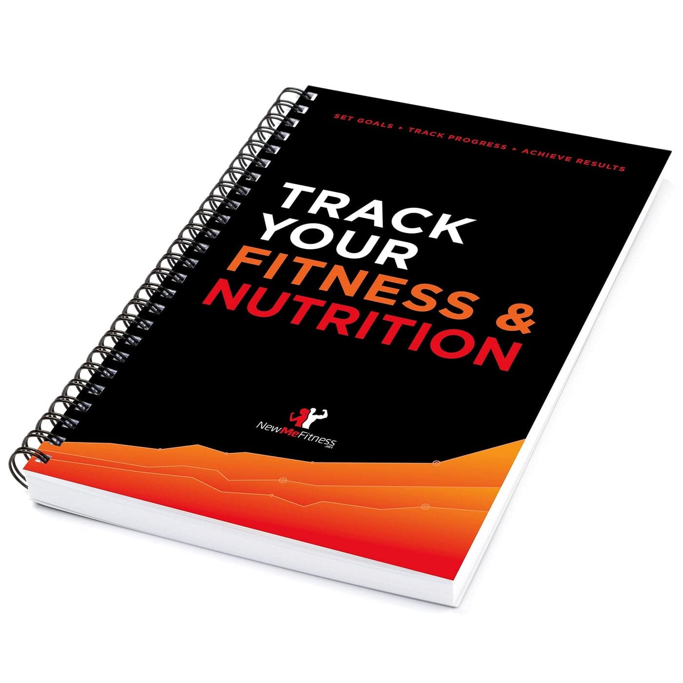 NewMe Fitness Journal for WomenMen Food Workout Journal Planner Log book to Track Weight Loss Muscle Gain Gym Bodybuilding Progress Daily Personal Health Tracker 1 Pack Fitness Nutrition
