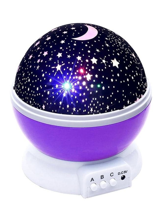 LED Moon Lamp Purple