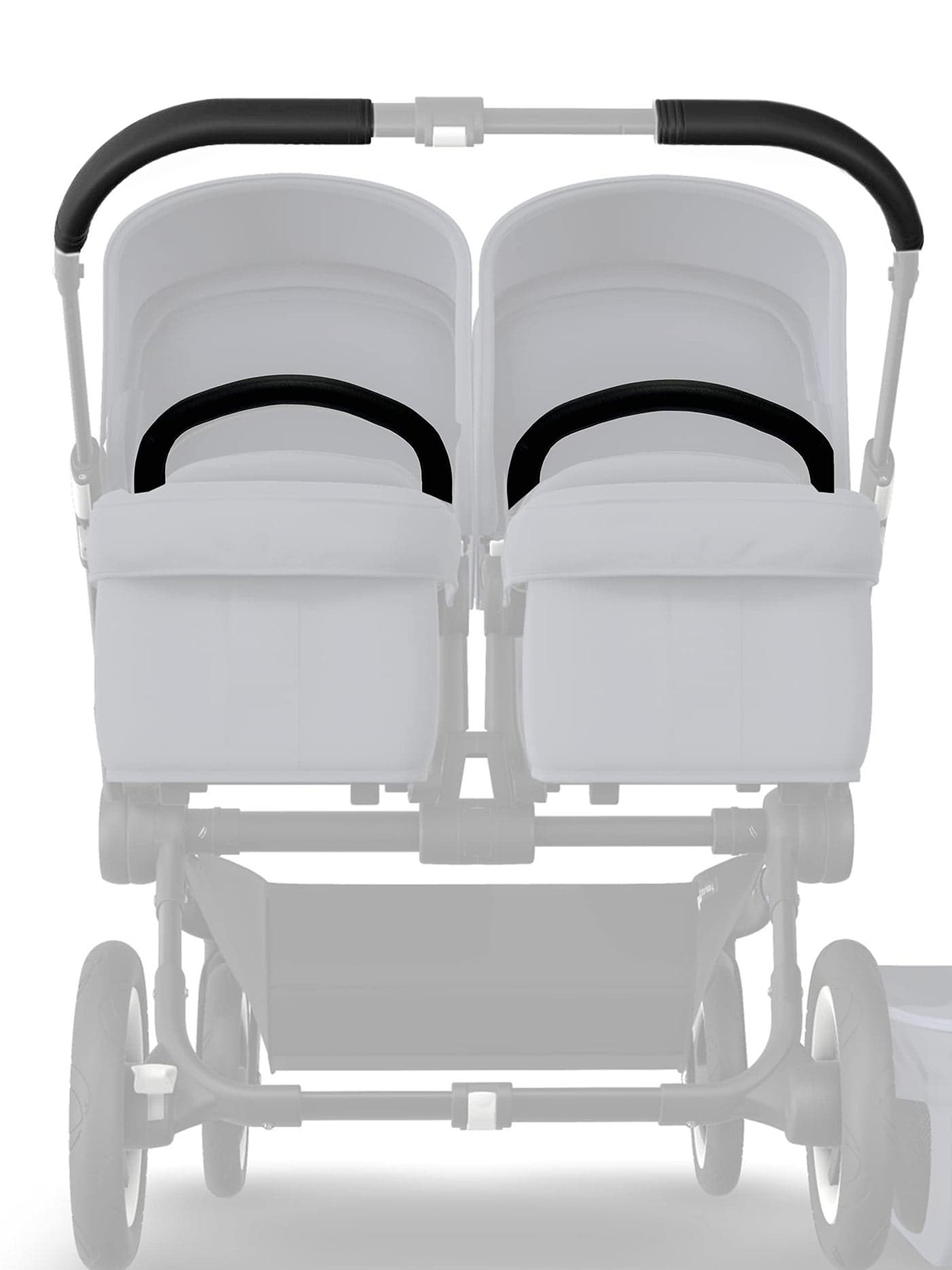 Pack of Faux Leather Covers for Bugaboo Donkey Duo (Does not Replace The Foam)