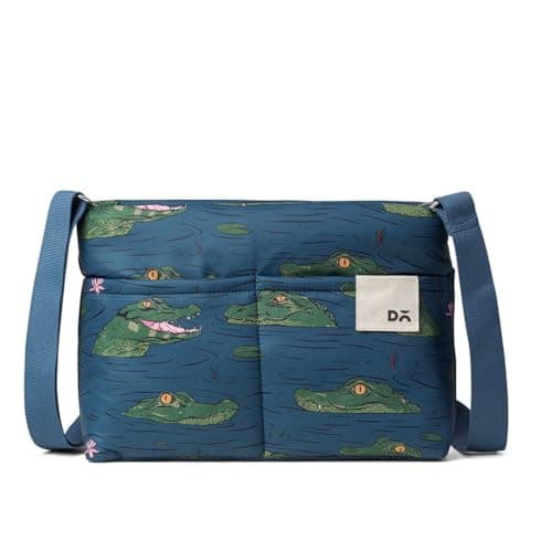 DailyObjects Printed Retreat Sling Crossbody Bag For Girls, Men and Women| Crafted with soft-touch Polyester | One Spacious Main Zippered Compartment and Two Deep Slip Pockets | Detachable Strap