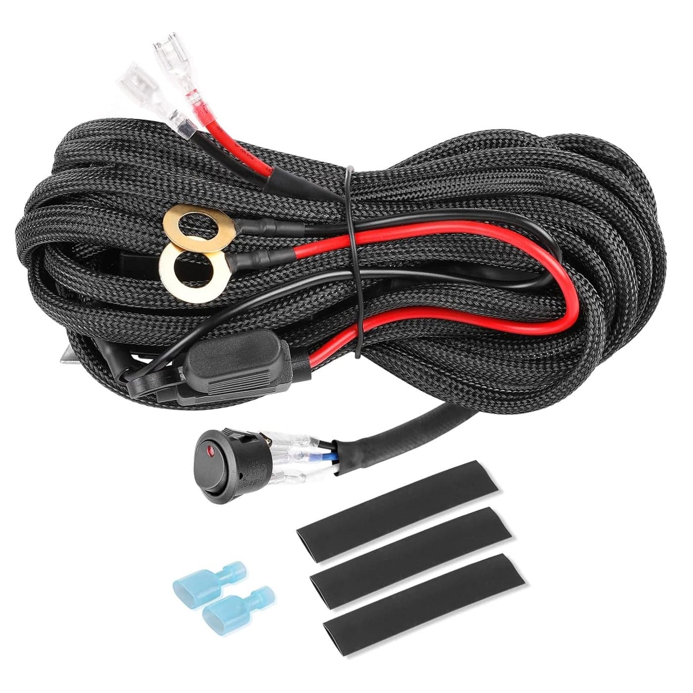 Rfroad Lighting Heavy Duty Wiring Harness Kit