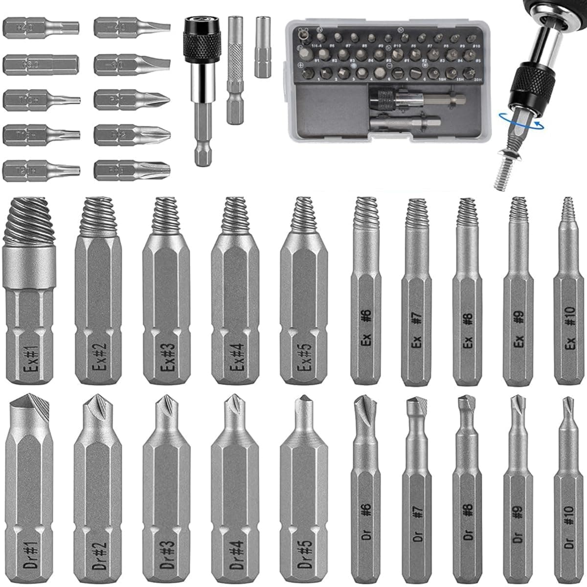 Serplex Screw Extractor Remover Tool