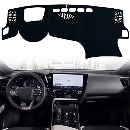 KEEGTBOX Dash Mat Cover Custom Interior Center Console Compatible with Lexus NX 250/NX 350/NX 350h/NX 450h+ SUV 2022 2023 Dashboard mat Covers Accessories (with HUD)