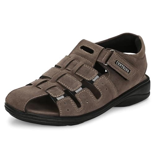 Centrino Sandal for Men | Grip Insole for Stability | Modern Look with Straps | Comfortable Casual look sandal for Men's 9267-5