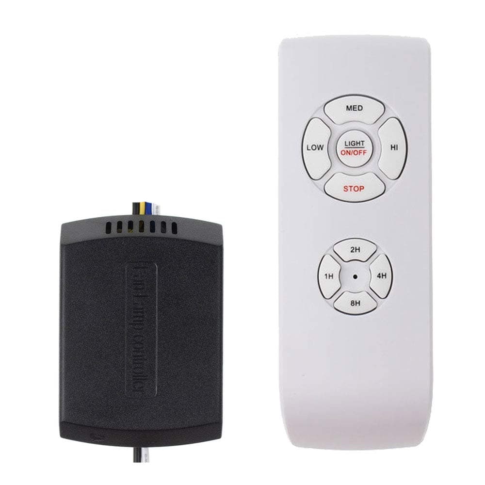 LPHUMEX Ceiling Fan Remote Control Kit Small Size Speed Light Timing 3 in 1 Wireless Control Compatible with AC Motor Fans from Harbor Breeze Hunter Hampton Bay etc