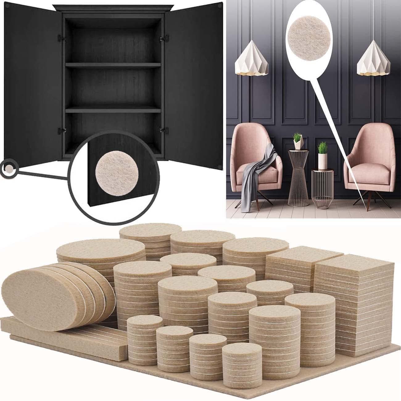 DIY Crafts Felt Furniture Pads Huge Quantity of Furniture Pads for Hardwood Floors with Many Big Sizes Your Ideal Wood Floor Protectors for Furniture. Protect Any Type of Hard (75)