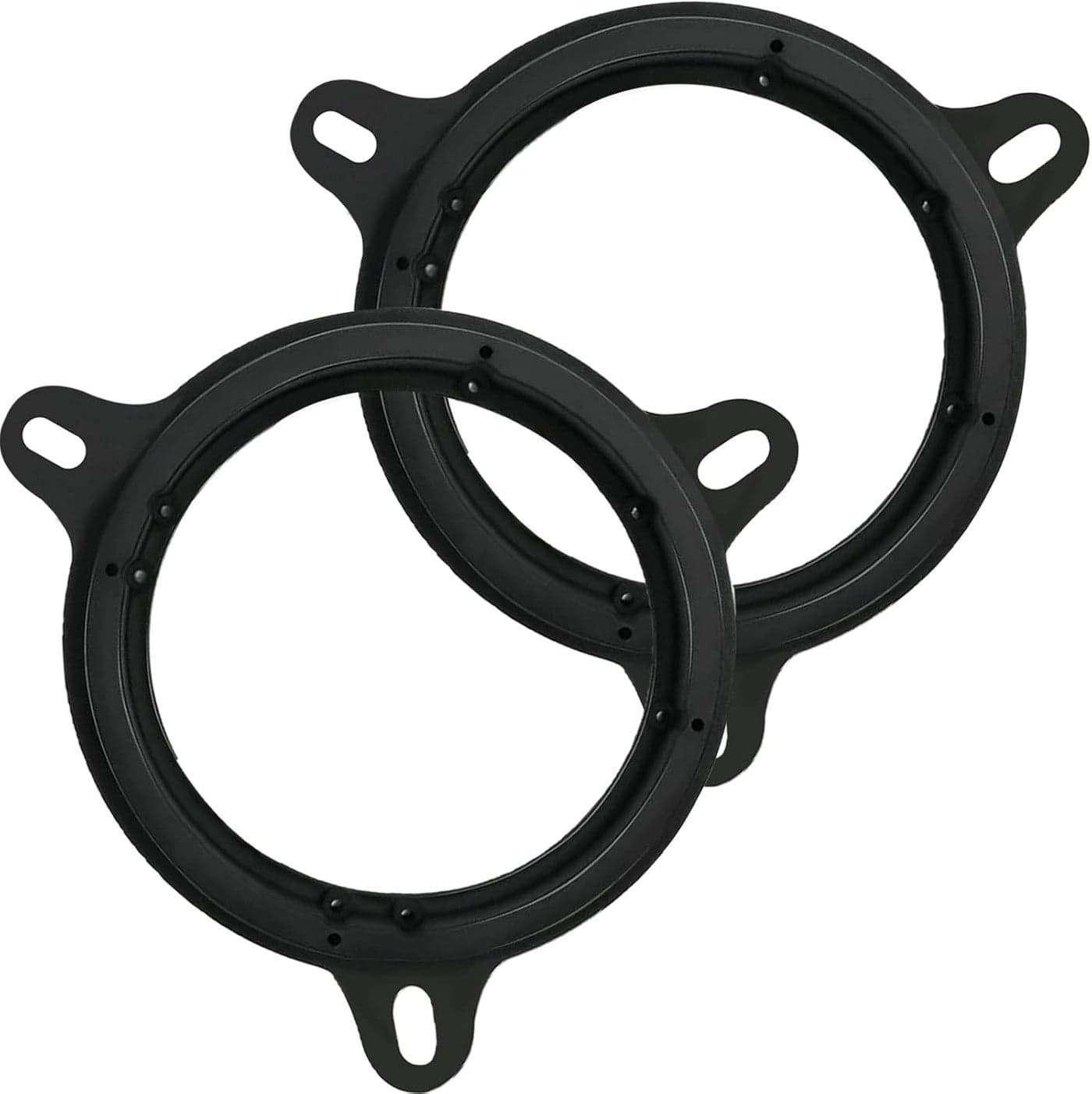 AICARS 6.5 Inch Speaker Spacer - 2-Piece Speaker Adapter Rings for Nissan Teana, Livina, Tiida, Sylphy