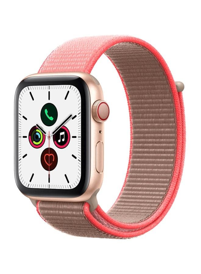 Replacement Band For Apple Watch Series 5/4/3/2/1 40/38mm Neon Pink/Brown