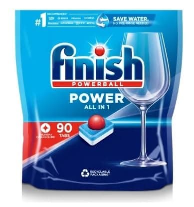 Finish All in 1 Dishwasher Tablets Regular 90 Pack