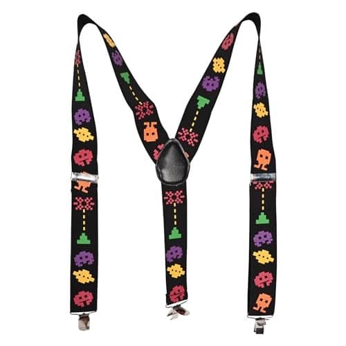 Arcade Suspenders adjustable Party Accessory 1 count 1Pkg