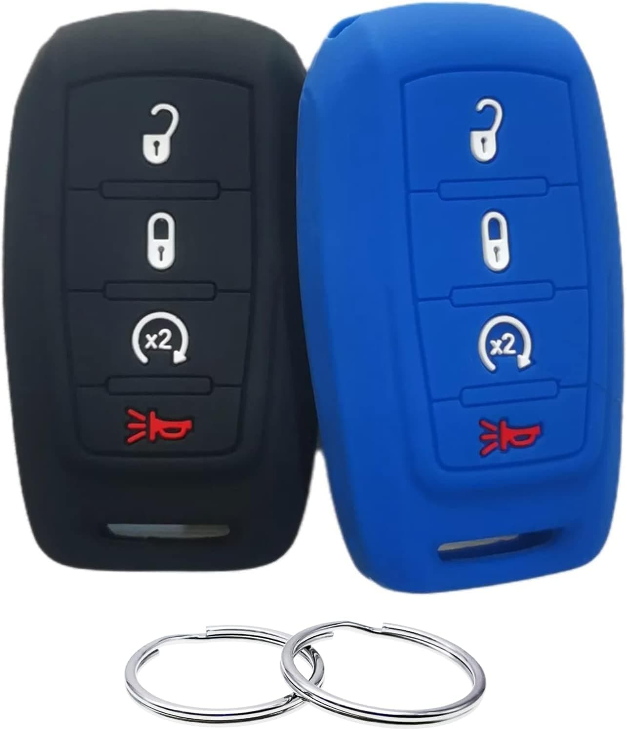 Silicone Rubber Key Fob Cover for Ram 1500