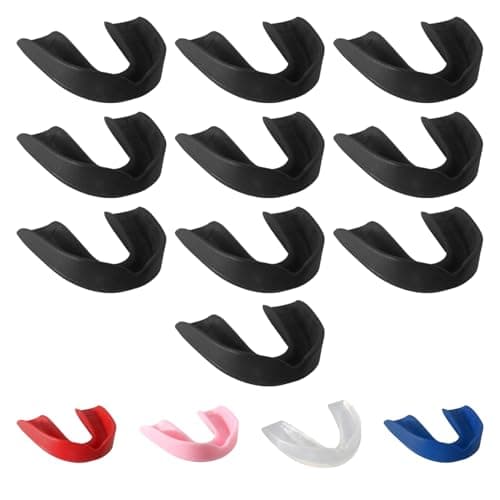 Ringside Boxing MMA Mouth Guard (10 Pack), One size, Black