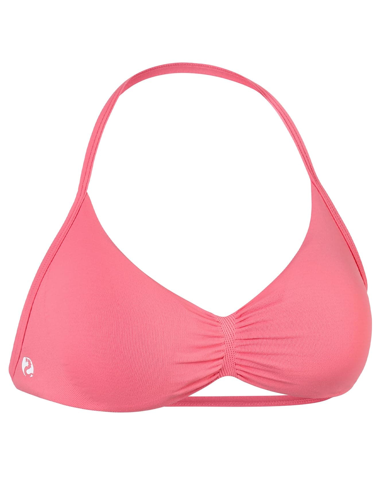 AUROLA Influence Strappy Bra Sports Bras for Women, Backless Padded Impact Strappy Bra for Workout Gym Yoga with Removable Cups,Bubblegum,S