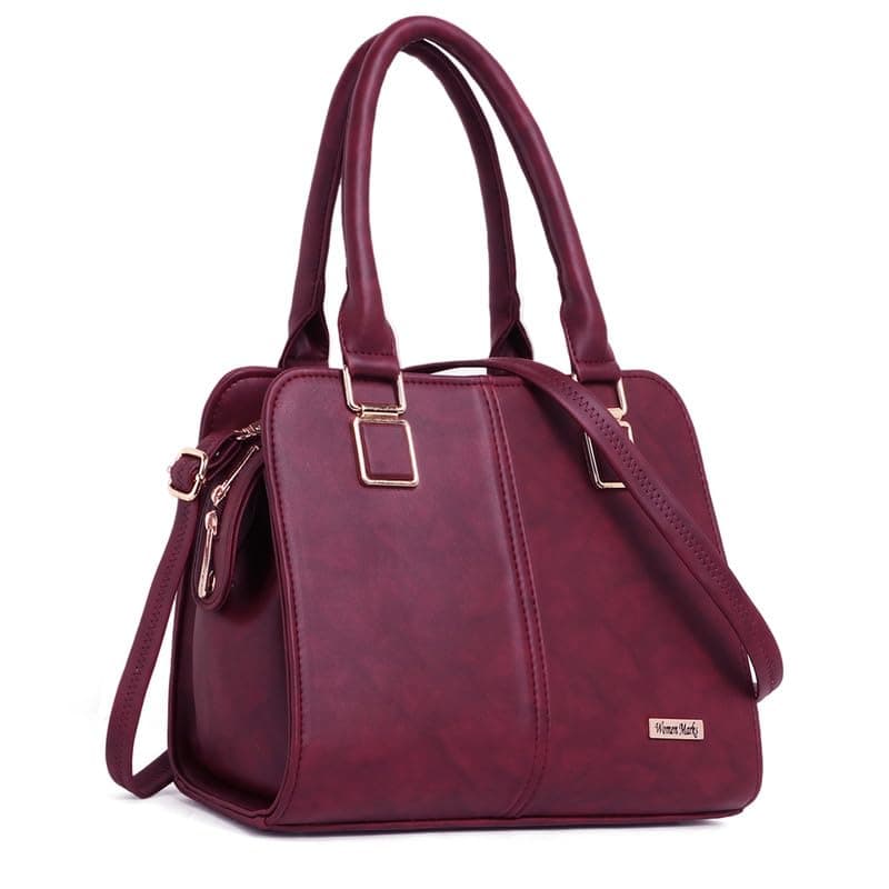 WOMEN MARKS WOMEN'S HANDBAG (MAROON)