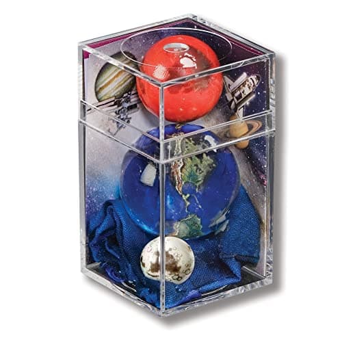Earth Mars And Moon To Scale Box Set