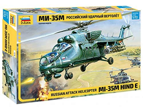 Zvezda 7293 Soviet Attack Helicopter MI24VVP HIND E Plastic Model Kit Scale 172 Lenght 1175 298 cm 270 Details