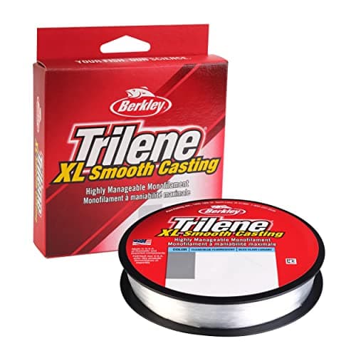 Berkley Trilene® XL®, Fluorescent Clear/Blue, 4lb | 1.8kg, 330yd | 301m Monofilament Fishing Line, Suitable for Freshwater Environments