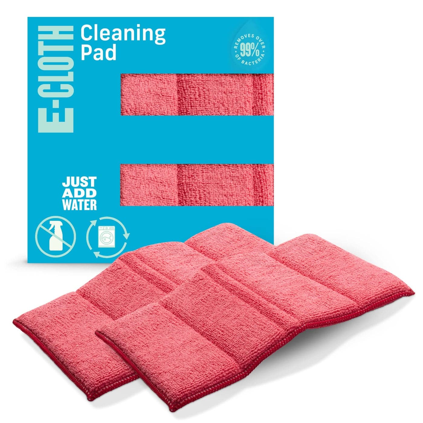 ECloth Cleaning Pad Premium Microfiber Cleaning Cloth Perfect Dish Bathtub Shower and Barthroom Scrubber Washable and Reusable 100 Wash Guarantee 2 Pack