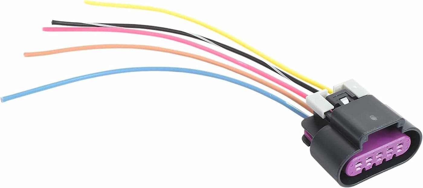 ICT Billet LS3 Gen 4 Wire Pigtail Connector MAF 5-Wire Mass Air Flow IAT Sensor