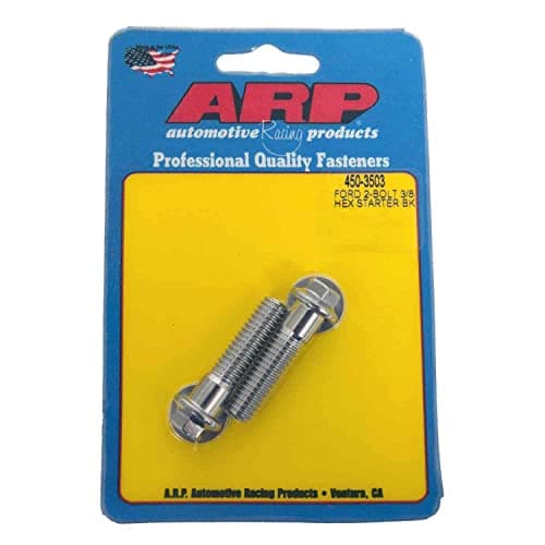 ARP Starter Bolt 1500 in Long Hex Head Stainless Polished Ford Pair