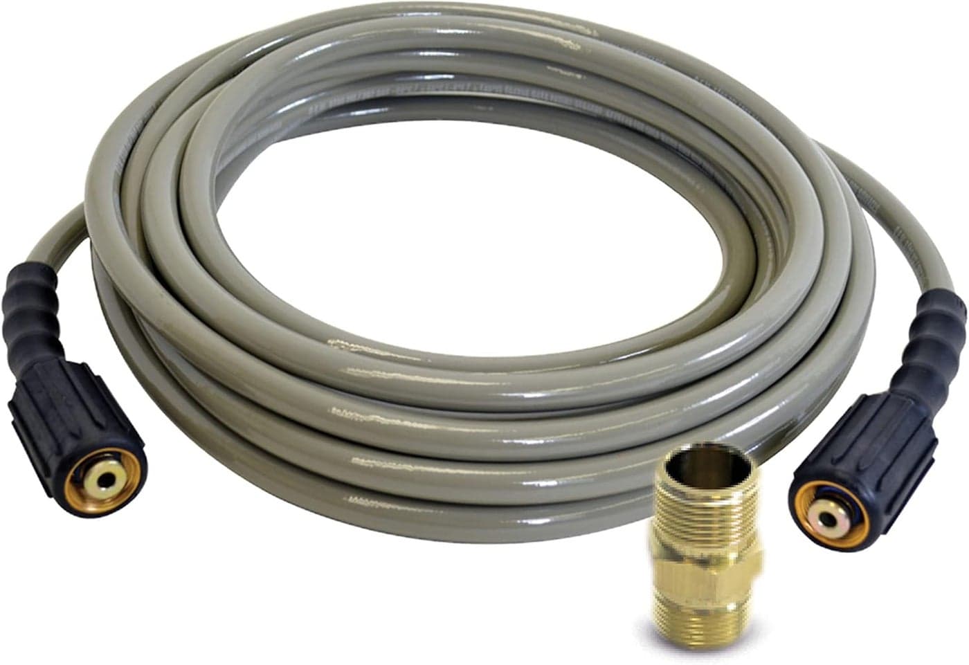 Simpson Cleaning 40225 Morflex Series 3700 PSI Pressure Washer Hose Cold Water Use 516 Inch Inner Diameter 25 Feet Natural