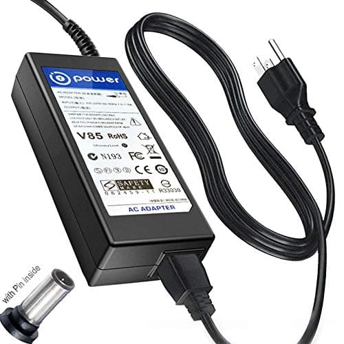 T POWER 19V Charger for LG Electronics 19'' 20'' 22'' 23'' 24'' 27'' LED LCD Ultragear QHD IPS G-SYNC Gaming Monitor 27BL55U 27UL550 27UL500 27GK65S-B Ac Dc Adapter Power Supply Cord