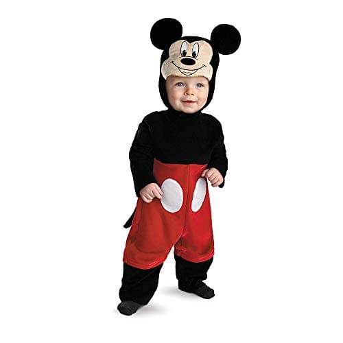 My First Disney Mickey Mouse Infant Costume BlackRedWhite 1218 Months