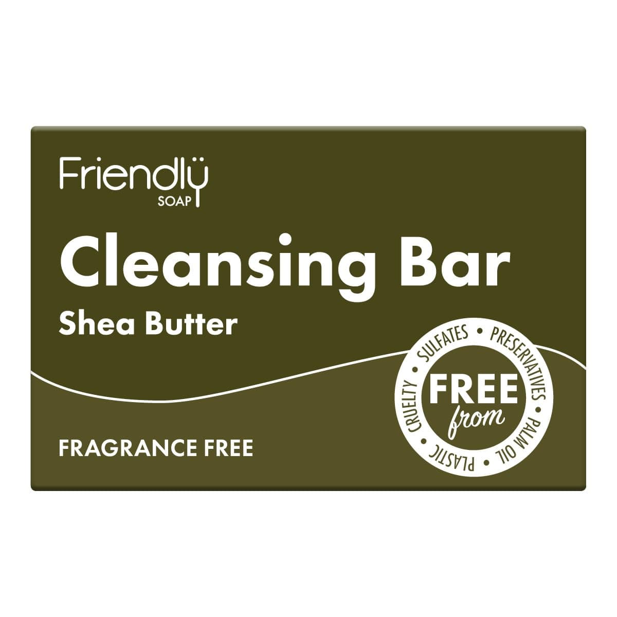 Natural Handmade Shea Butter Facial Cleansing Bar by Friendly Soap