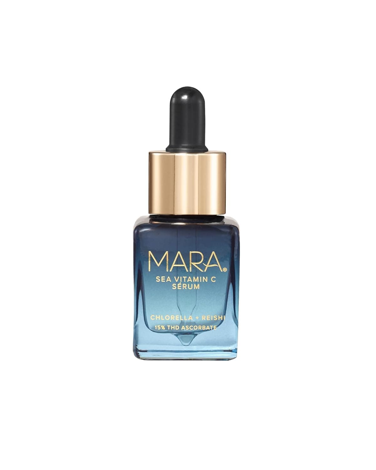 MARA Natural Chlorella Reishi Sea Vitamin C Serum PlantBased Skin Care Skin Firming With Moringa Squalane 05 oz 15 ml