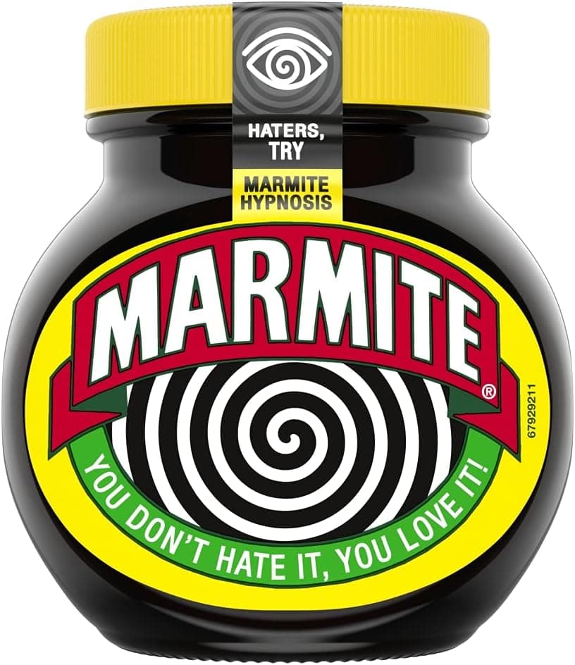 Marmite Yeast Extract Spread 250g - Iconic British Breakfast Spread Rich in B Vitamins