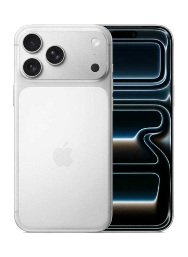 iPhone 17 Pro Max 1TB (eSIM only) Silver 5G With FaceTime - Middle East Version
