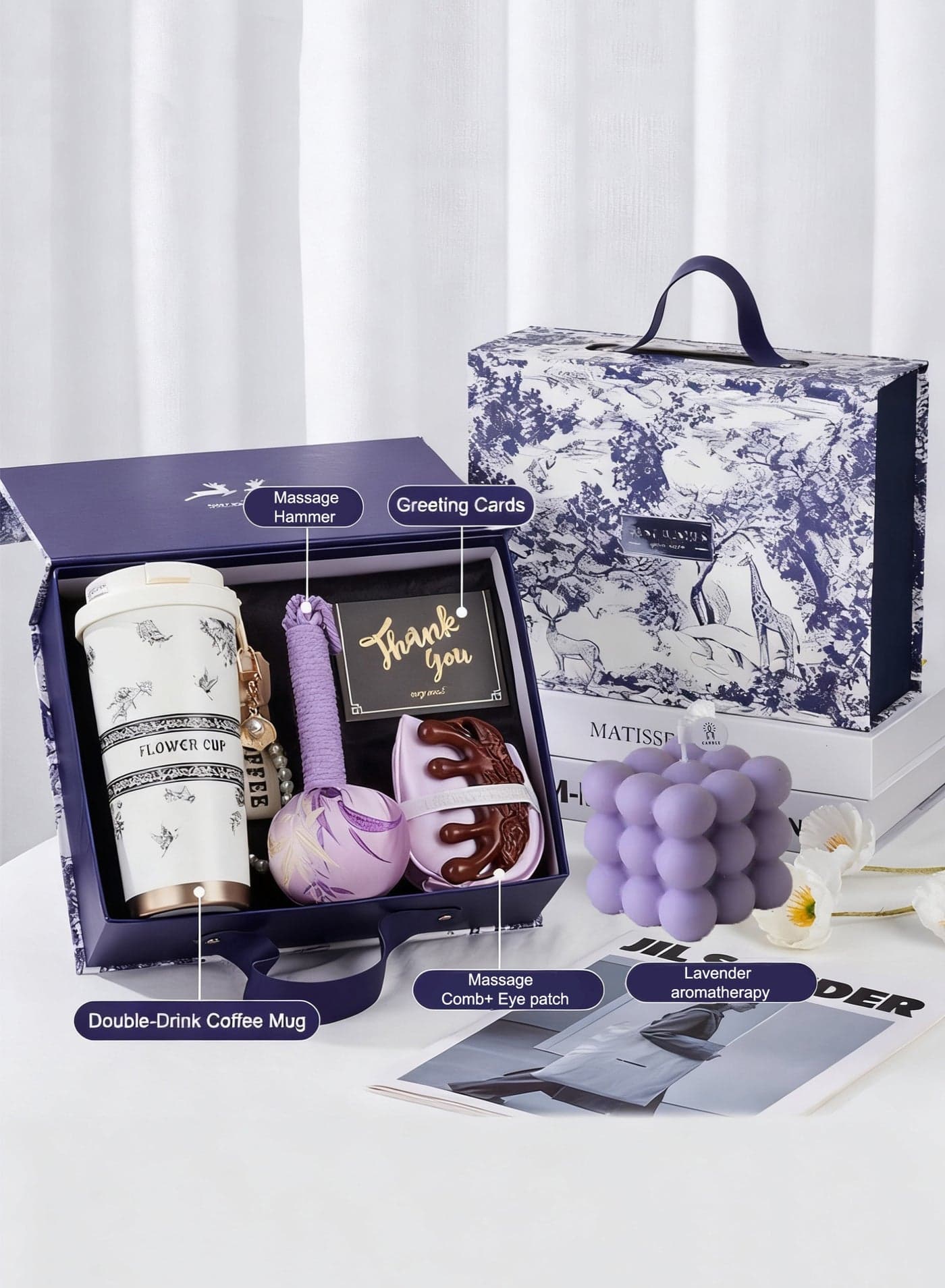 All-in-One Gift Set for Women , 6-in-1 Heartwarming Set, Mother's Day, Friendship Gift, Perfect Gift, Birthday Gift, Best Gift for Family, Friends, Colleagues, etc.Suitable for Festival, Birthday, Anniversary, etc