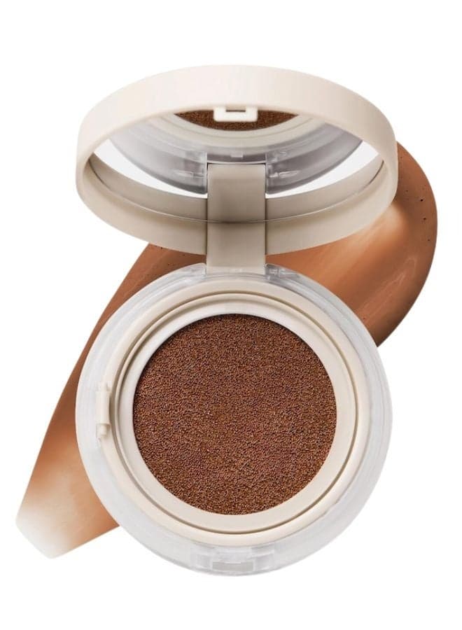 REFY Water Bronzer Liquid Cushion with Ceramides Bay - Light to Medium Golden Brown Tones, Hydrating Buildable Glow, Dewy Finish, 0.42 oz / 12g