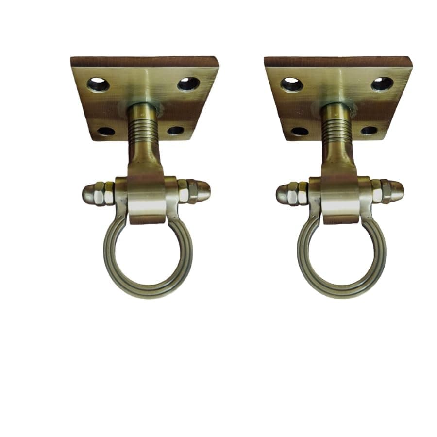 Strong and Sturdy Heavy Duty HIGrade Quality Life TIME WARRENTY Ceiling KADA Swing Patio Antique Finish Brass 16MM Rod with Weight Capacity of 2000KG Pack of 2PCS