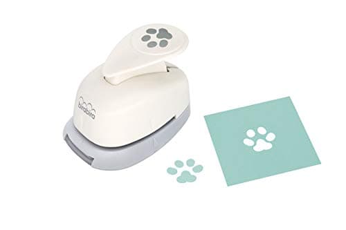 Bira Craft 5/8 inch Paw Shape Lever Action Craft Punch for Paper Crafting Scrapbooking