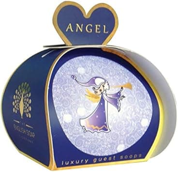 The English Soap Company Large Gift Boxed Christmas Bath Soap Angel 260g