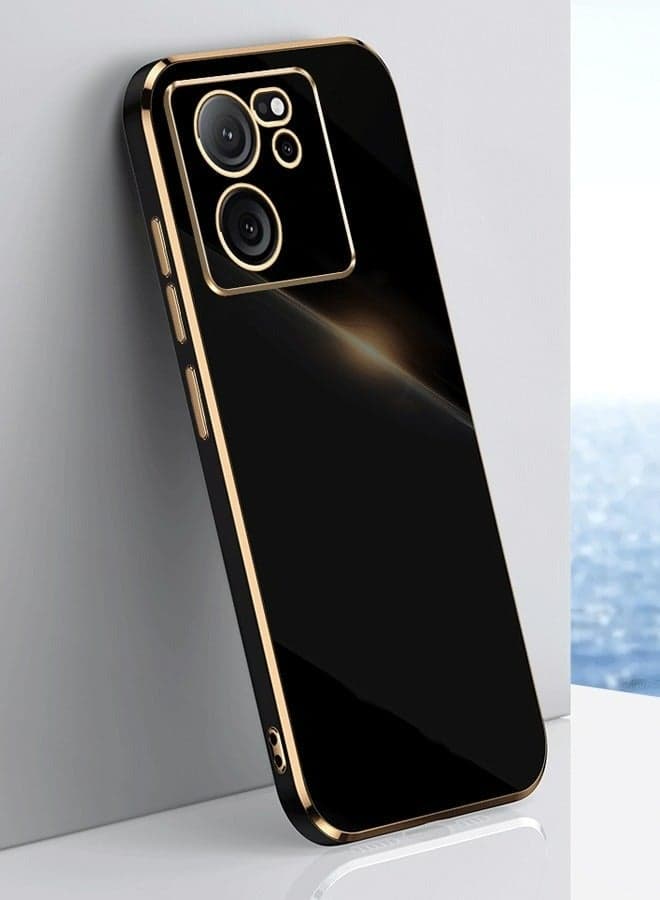 Mobile Phone Case Cover for Xiaomi 13T/13T Pro, Luxury Plating Soft Back Cover, Raised Full Camera Protection