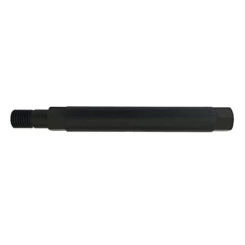 12" Extension Adapter for Core Drill Bits, 1-1/4"-7 Male to 1-1/4"-7 Female. Heat-treated steel with high strength for longer durability.