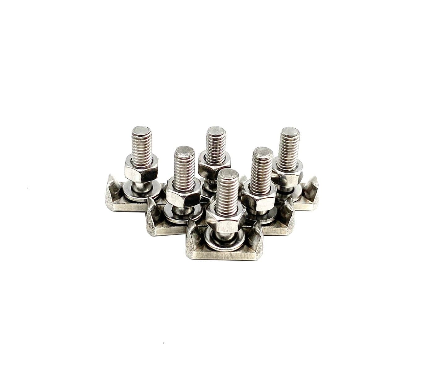 6Pcs Battery Terminal T Bolt Car Battery Cable Extender T Bolt Kit Replace Part Number 19116852