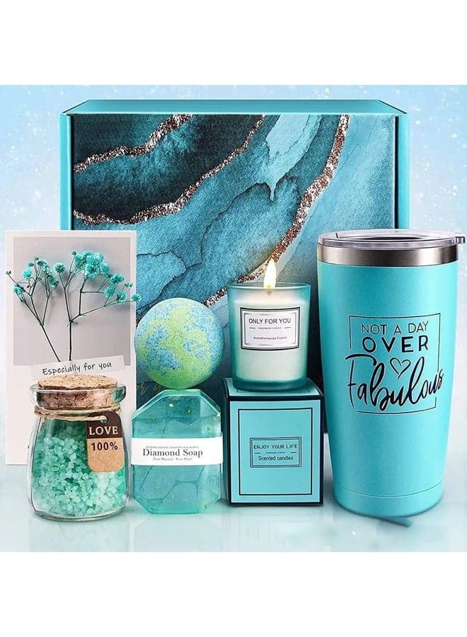 Elegant Gift Box for Women - Premium Special Occasion Bath Care Gift Set with Thoughtful Surprises