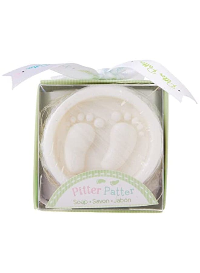 Kate Aspen Pitter Patter Soap White