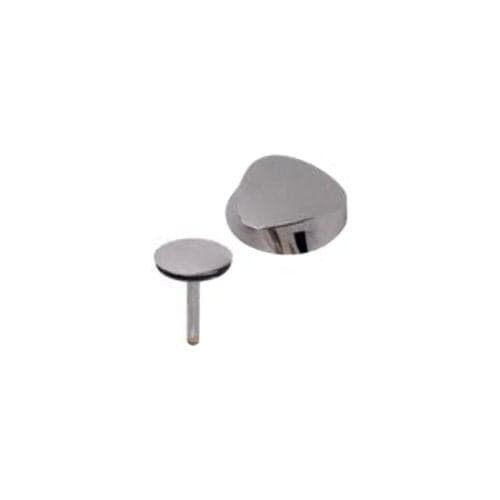 Geberit G151551IB1 TurnControl Overflow Drain Trim Kit with Metal Handle Polished Nickel