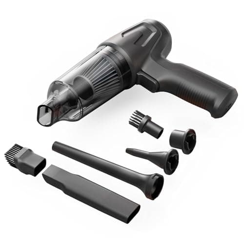SELLWIZE Powerful Suction 80W Wireless Hand Vacuum & Air Blower 2-in-1 Wireless Vacuum Cleaner, BLDC Motor HEPA Filter, Compact & Lightweight for Car, Home use, & Pet Hair