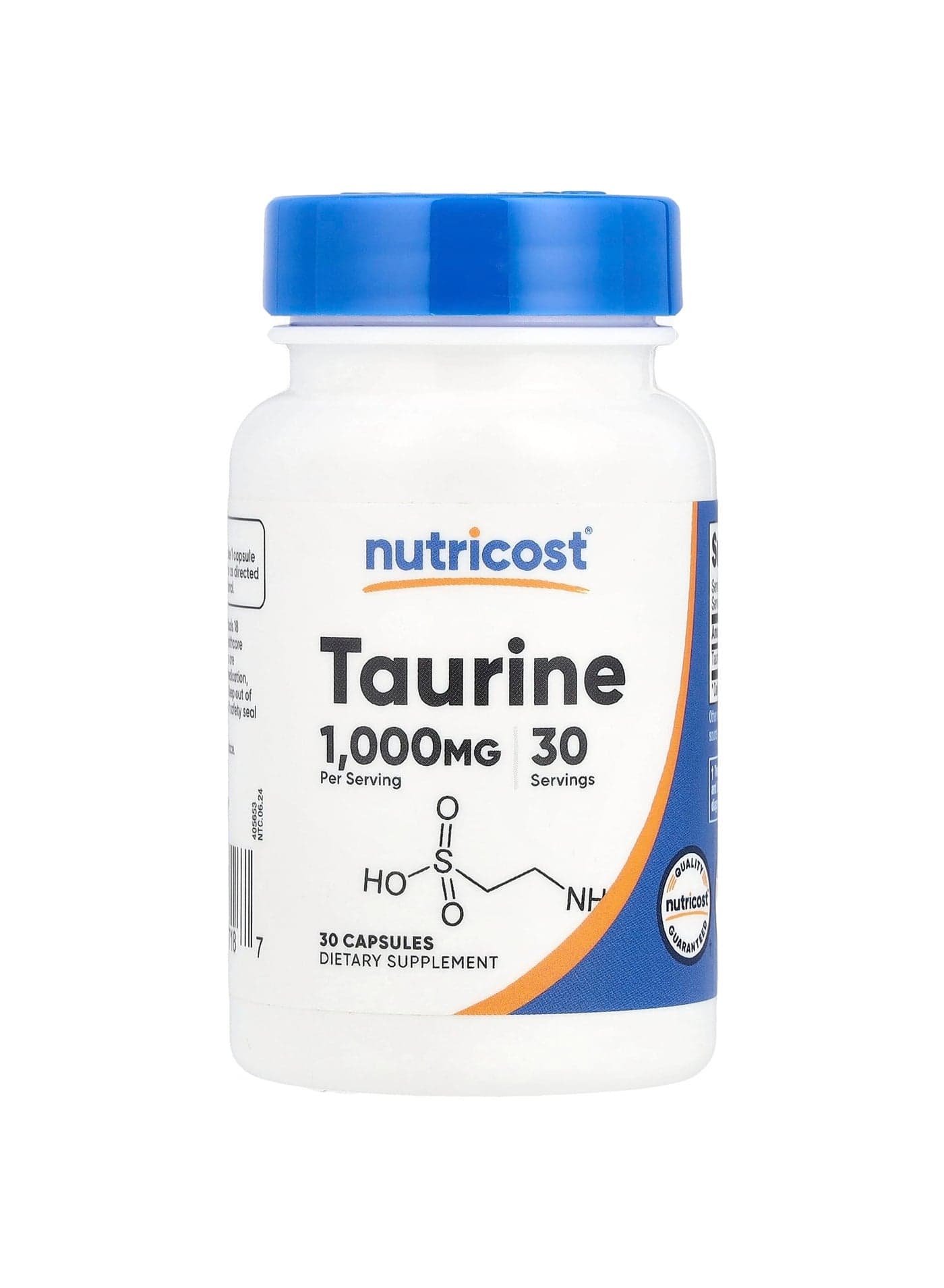 Taurine, 1,000 mg, 30 Capsules