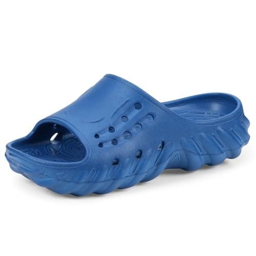 DOCTOR EXTRA SOFT Men's Classic Flip Flops/Slippers with Soft Acupressure Foot Massager for Adult | Comfortable & Light Weight| Stylish & Anti-Skid| Casual Waterproof Cushion Sliders Gents Boys D-500